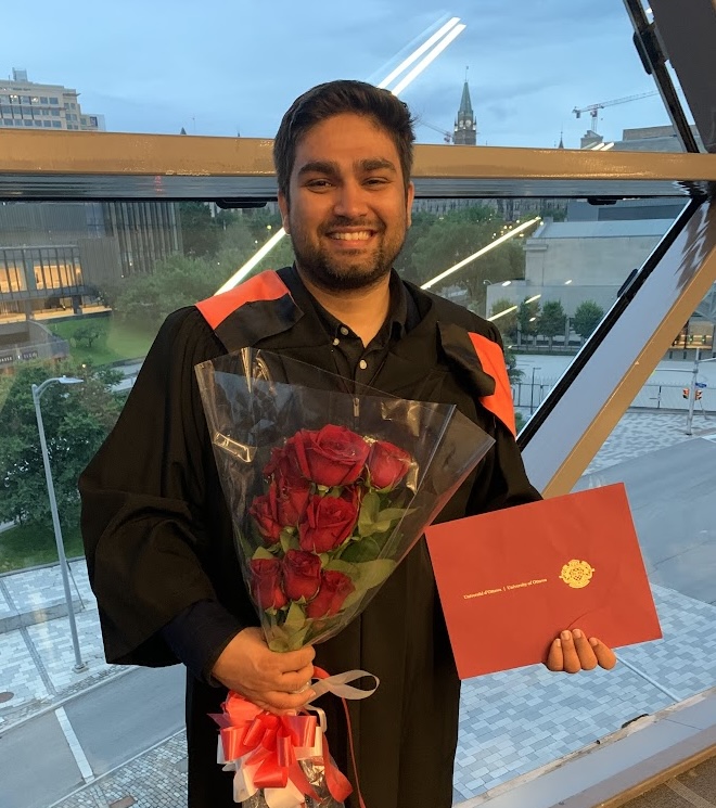 Masters at University of Ottawa, Canada